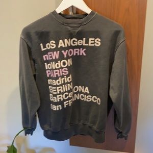 Anine Bing City Love sweatshirt